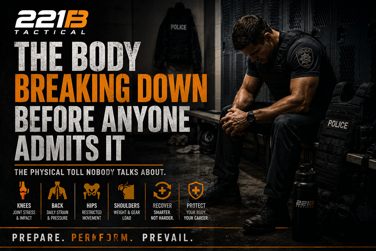 The Physical Toll of Police Work Nobody Talks About