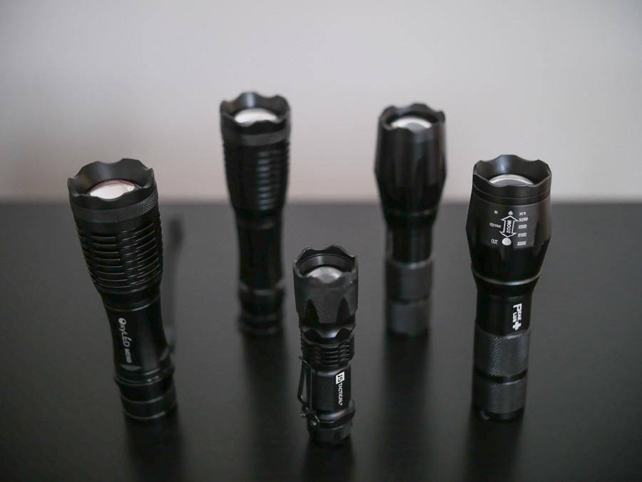 What's the best tactical flashlight for police officers & K9 tracking on patrol as well as home defense?