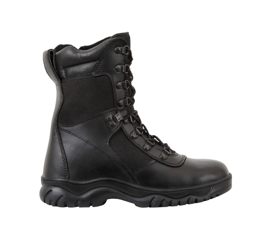 8" Forced Entry Tactical Boot With Side Zipper Apparel Rothco 