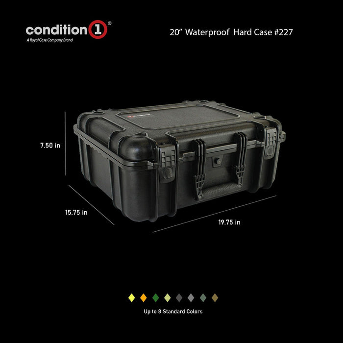 Condition 1 - Waterproof IP67 20" Large Hard Case Tactical Case Condition 1 