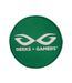 Geeks + Gamers Official Logo PVC Patch - Green 221B Tactical 