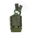 Rapid Access Double AR .223/5.56 & 7.62 Open Top Molle Mag Pouch 221B Tactical OD Green 