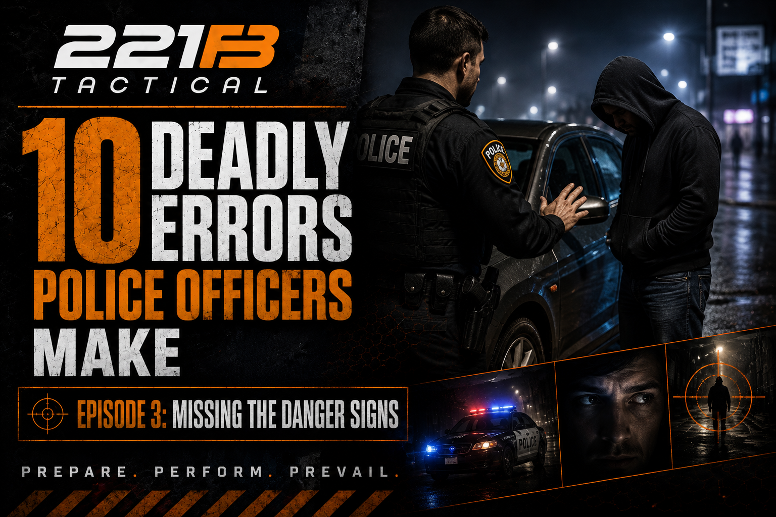10 Deadly Errors Police Officers Make – Episode 3: Missing The Danger Signs