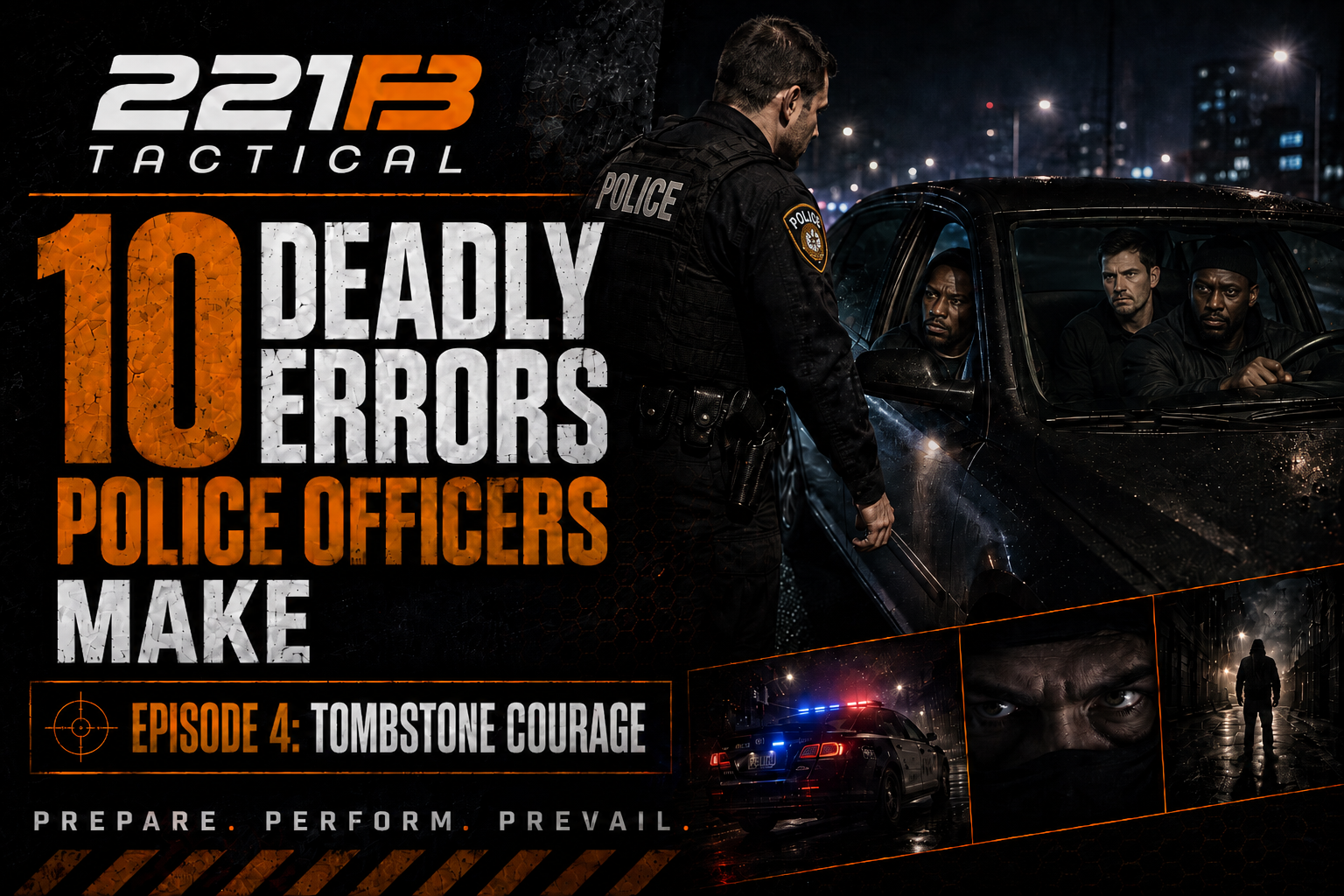 10 Deadly Errors Police Officers Make - Episode 4: Tombstone Courage