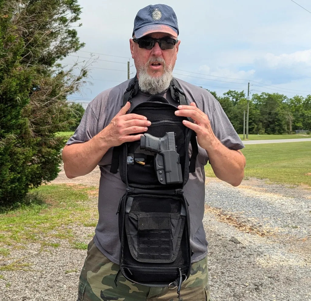 The PF-1, a New Standard in Concealed Carry Bags - Off Body Carry EDC
