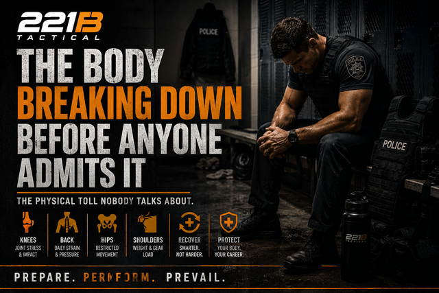 The Physical Toll of Police Work Nobody Talks About