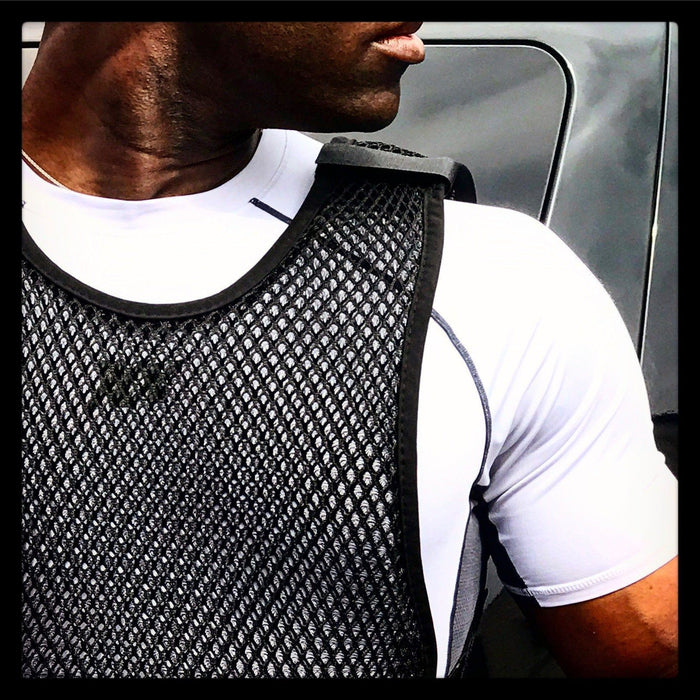 Looking to stay cool, dry and less sweaty beneath your body armor? Try this for body armor ventilation!