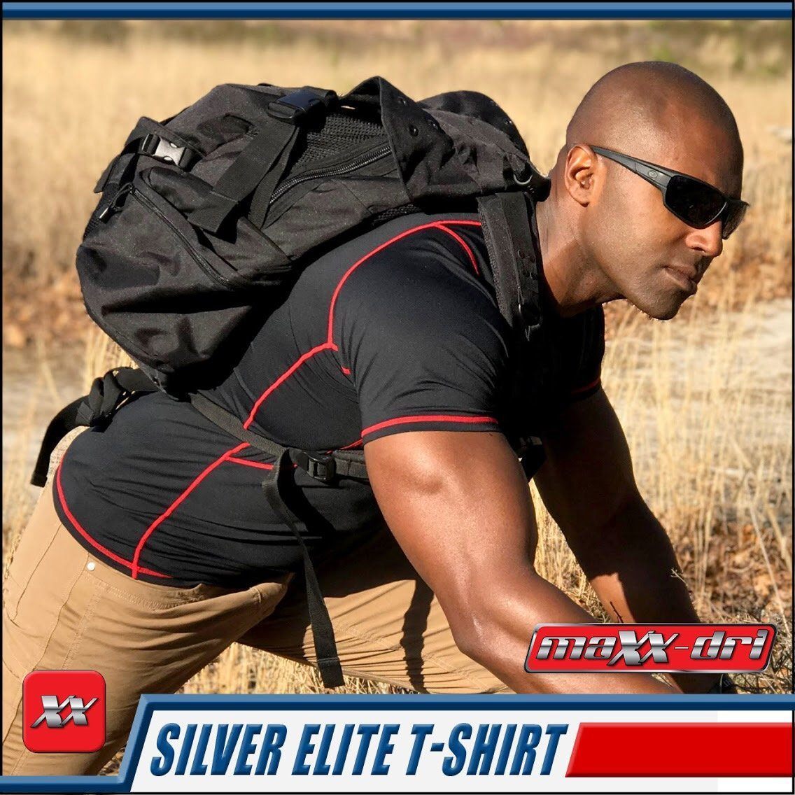 New Anti-Bacterial & Anti-Odor Base Layer T-shirt - Eliminates Itchy Rashes & Stink From Wearing Body Armor