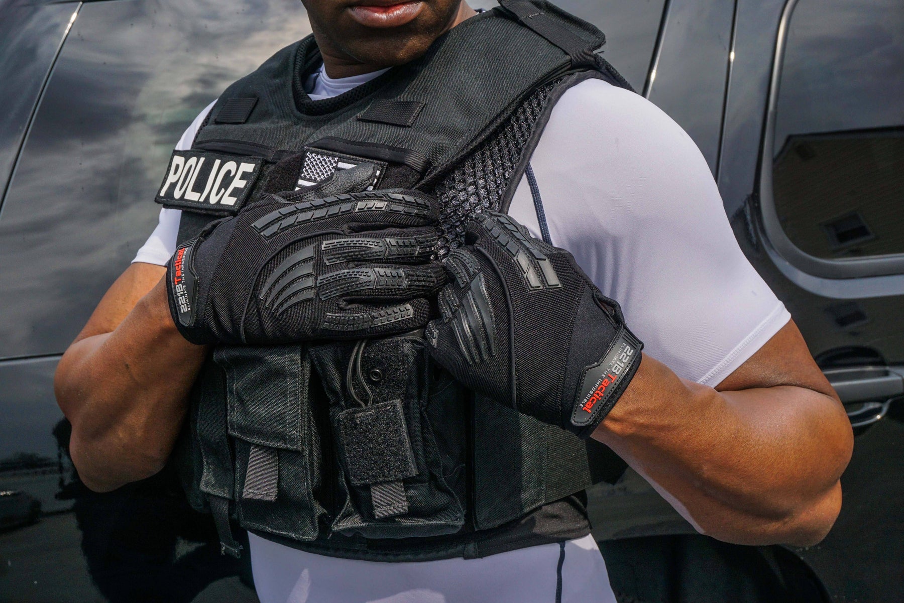 The Best New Search Gloves For Police Officers and Tactical Patrol - Now Available In All Black