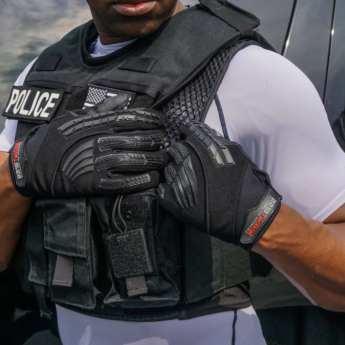 The Best New Search Gloves For Police Officers and Tactical Patrol - Now Available In All Black