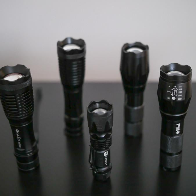 What's the best tactical flashlight for police officers & K9 tracking on patrol as well as home defense?