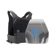 Caliber Armor AR550 Body Armor Package with Phantom Low-Profile Plate Carrier – NIJ Level III+ 0
