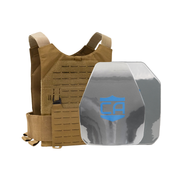 Caliber Armor AR550 Body Armor Package with Phantom Low-Profile Plate Carrier – NIJ Level III+ 17