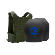 Caliber Armor AR550 Body Armor Package with Phantom Low-Profile Plate Carrier – NIJ Level III+ 12
