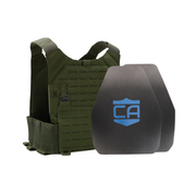 Caliber Armor AR550 Body Armor Package with Phantom Low-Profile Plate Carrier – NIJ Level III+ 8