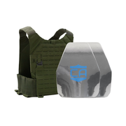 Caliber Armor AR550 Body Armor Package with Phantom Low-Profile Plate Carrier – NIJ Level III+ 7