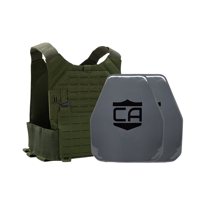 Caliber Armor AV2 Body Armor Package with Phantom Low-Profile Plate Carrier -NIJ Level III+/RF2  8