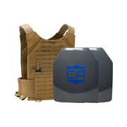 CaliberHX Level IIIA/HG2 Speed Plate Body Armor Package with Phantom Low-Profile Plate Carrier 2