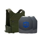 CaliberHX Level IIIA/HG2 Speed Plate Body Armor Package with Phantom Low-Profile Plate Carrier 1