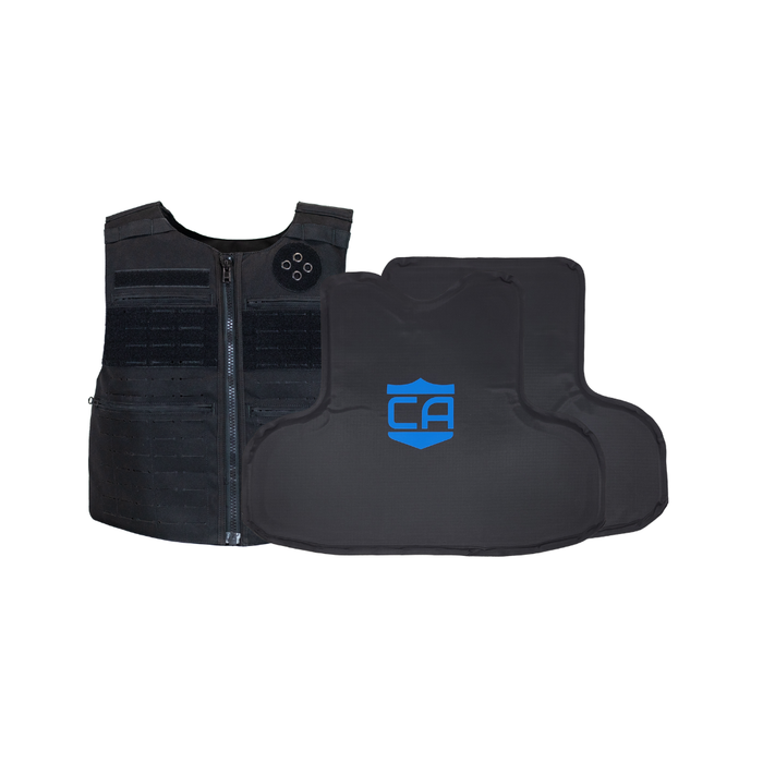 CaliberX Soft Body Armor + Patrol Vest Package – NIJ Level IIIA / HG2 0