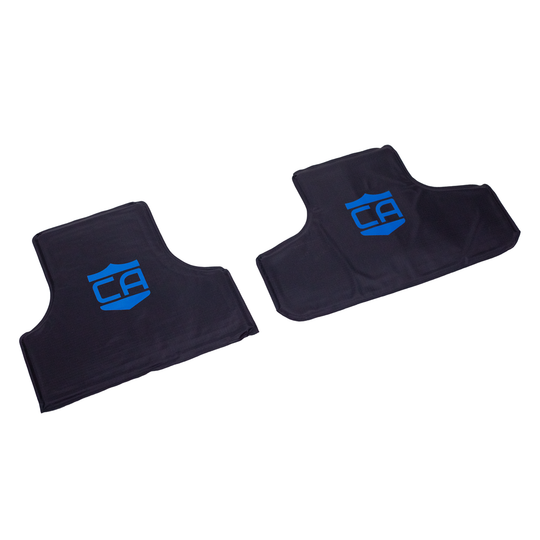 Front & Back NIJ level IIIA soft body armor panels cust for the nc star vism carrier in x-small 1