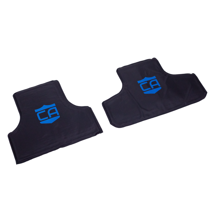Front & Back NIJ level IIIA soft body armor panels cust for the nc star vism carrier in x-small 1