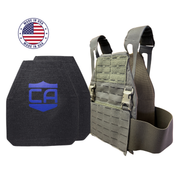 Caliber Armor NIJ Certified Level IV Body Armor Package with DV8 Plate Carrier  4