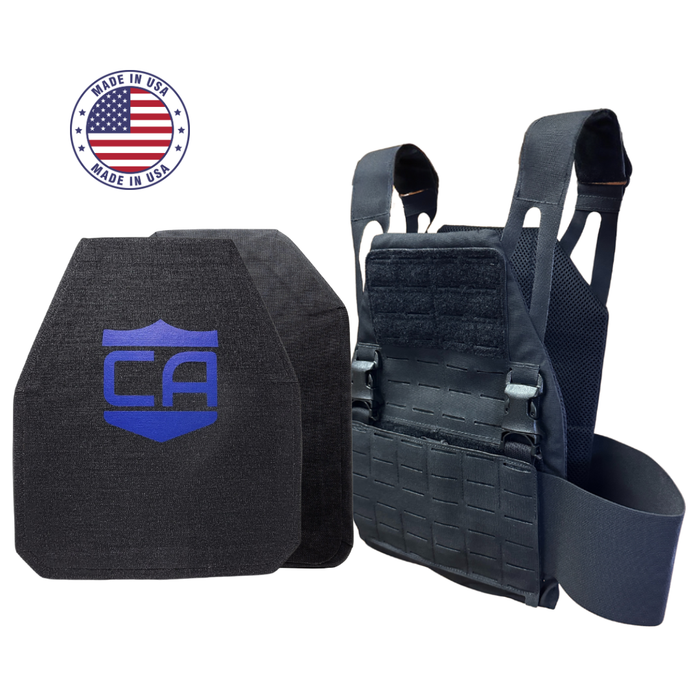 Caliber Armor NIJ Certified Level IV Body Armor Package with DV8 Plate Carrier  5