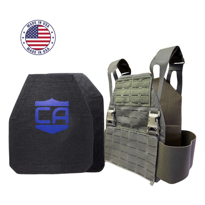 Caliber Armor NIJ Certified Level IV Body Armor Package with DV8 Plate Carrier  7