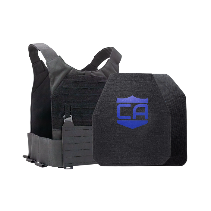 Caliber Armor NIJ Certified Level IV Body Armor Package with Phantom Low-Profile Plate Carrier  8