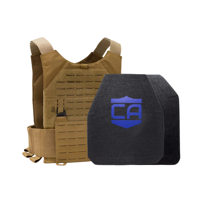 Caliber Armor NIJ Certified Level IV Body Armor Package with Phantom Low-Profile Plate Carrier  14