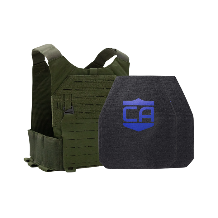 Caliber Armor NIJ Certified Level IV Body Armor Package with Phantom Low-Profile Plate Carrier  9