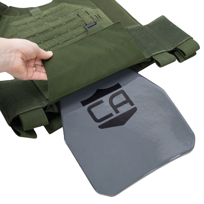 Caliber Armor AV2 Body Armor Package with Phantom Low-Profile Plate Carrier -NIJ Level III+/RF2  1
