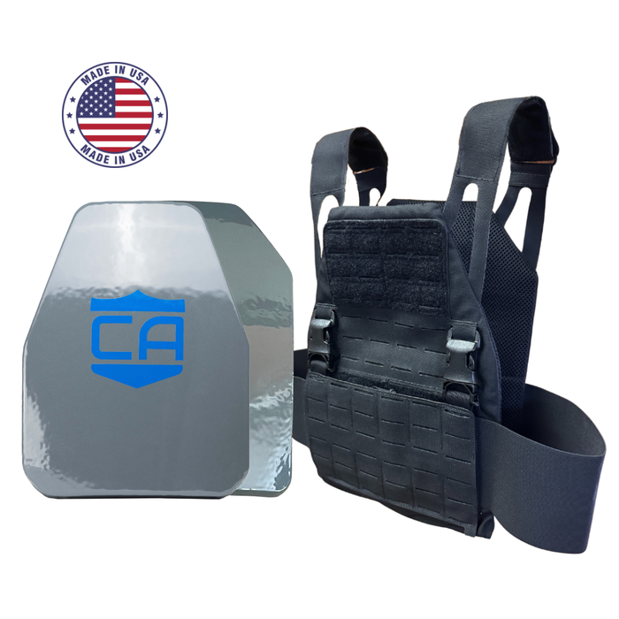 Caliber Armor Maritime UHMWPE Level III Body Armor Package with DV8 Plate Carrier 5
