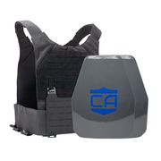 Caliber Armor Maritime UHMWPE Level III Body Armor Package with Phantom Low-Profile Plate Carrier 0