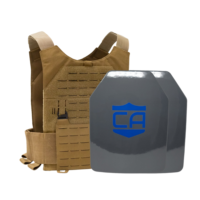Caliber Armor Maritime UHMWPE Level III Body Armor Package with Phantom Low-Profile Plate Carrier 11