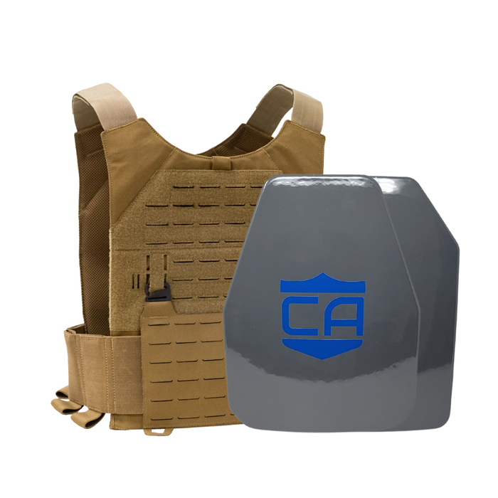 Caliber Armor Maritime UHMWPE Level III Body Armor Package with Phantom Low-Profile Plate Carrier 12
