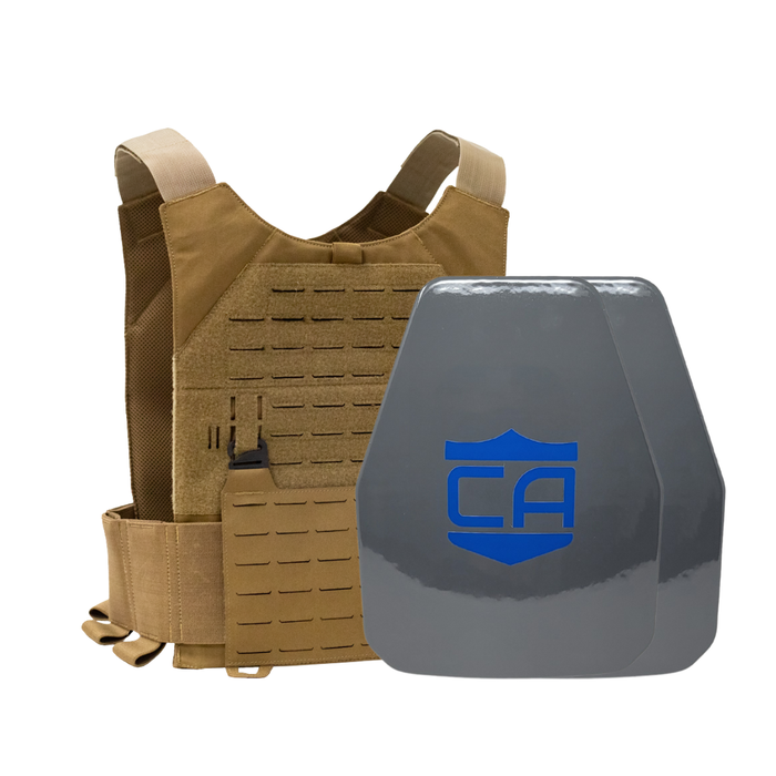 Caliber Armor Maritime UHMWPE Level III Body Armor Package with Phantom Low-Profile Plate Carrier 6
