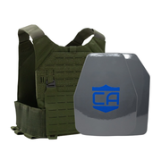 Caliber Armor Maritime UHMWPE Level III Body Armor Package with Phantom Low-Profile Plate Carrier 10