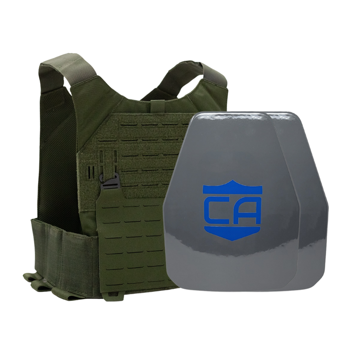 Caliber Armor Maritime UHMWPE Level III Body Armor Package with Phantom Low-Profile Plate Carrier 5