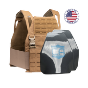Caliber AR550 DV8 - Level III+ Body Armor Package 2