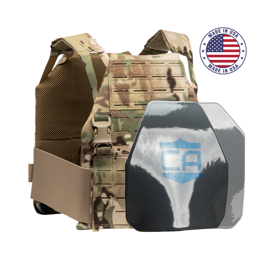 Caliber AR550 DV8 - Level III+ Body Armor Package 1