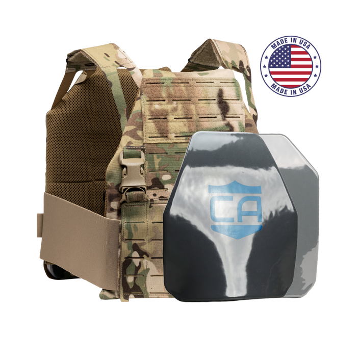Caliber AR550 DV8 - Level III+ Body Armor Package 1