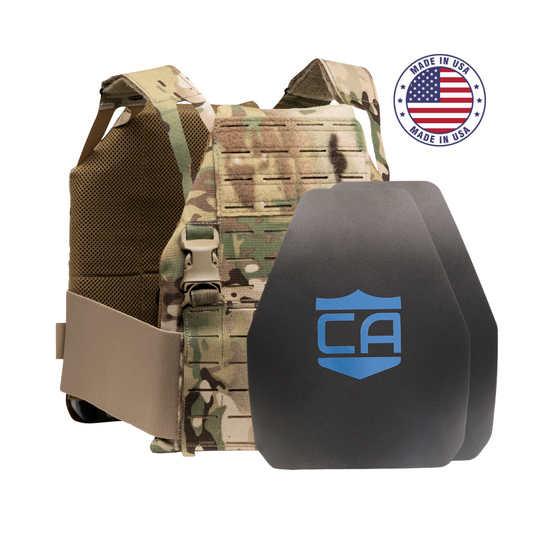 Caliber AR550 DV8 - Level III+ Body Armor Package 10