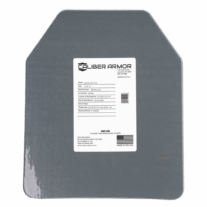 CaliberHX IIIA Hard Armor Speed Plate 2