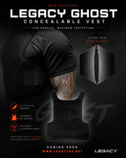 Legacy Ghost™ Concealable Vest – Ultra-Thin Low-Profile Body Armor 1