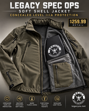 Legacy Spec Ops Soft Shell Jacket – Level IIIA Armor Compatible 9