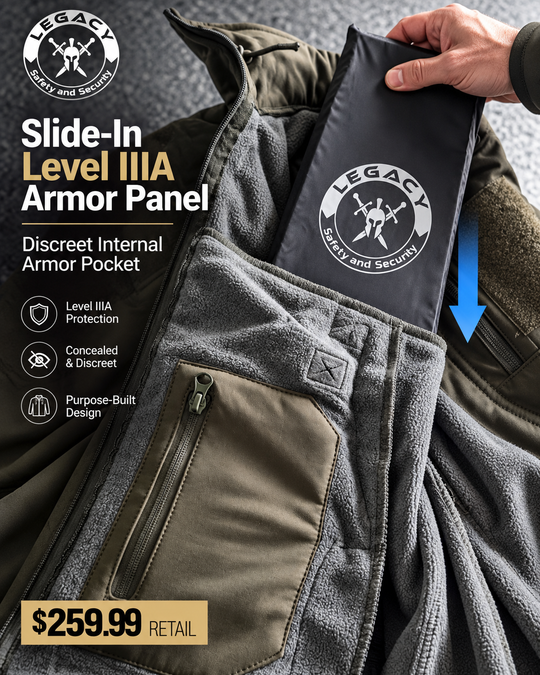 Legacy Spec Ops Soft Shell Jacket – Level IIIA Armor Compatible 10