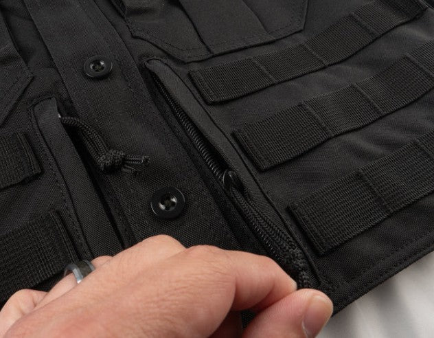 Uniform Shirt Adjustable Tactical Plate Carrier Vest 11