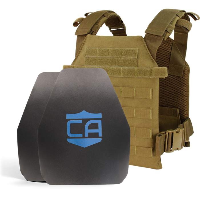 AR550 Level III+ Quick Response Body Armor Package 32